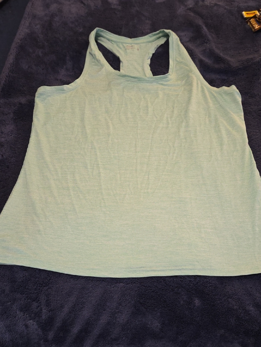 NWOT Jockey Ladies Light Mint Green Racerback Tank Top